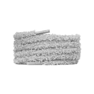 Lacet peluche 7mm | Gris