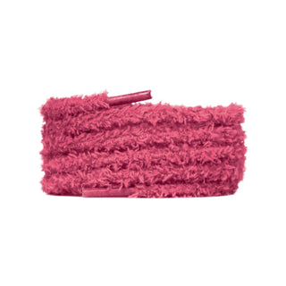 Lacet peluche 7mm | Magenta