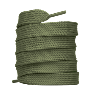 Large 18mm shoe lace | Khaki green