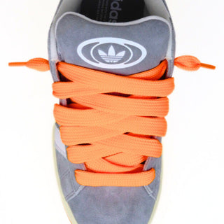Gros lacet chaussure 18mm | Orange - Slaace - Laces - 1 paire - 100cm