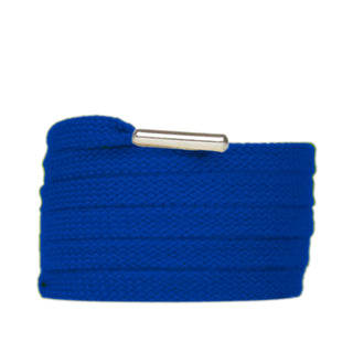 Lacet chaussure 8mm | Bleu Saphire - Slaace - Laces - 1 paire - 130cm