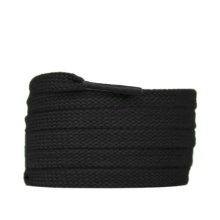 Shoelace 8mm | Black - Slaace - Laces - 1 pair - 130cm