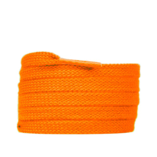 Lacet chaussure 8mm | Orange - Slaace - Laces - 1 paire - 130cm