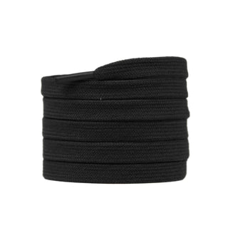 Lacet chaussure Premium 8mm | Noir - Slaace - Laces - 130cm -