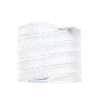 Lacet corde plat 15mm | Blanc - Slaace - Laces - 100cm -