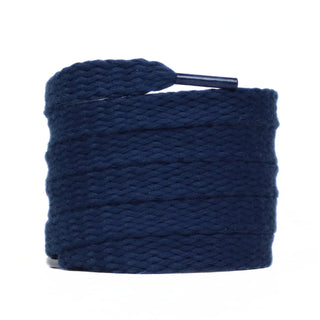 Lacet corde plat 15mm | Bleu marine - Slaace - Laces - 100cm -