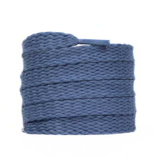 Lacet corde plat 15mm | Bleu nuit - Slaace - Laces - 100cm -