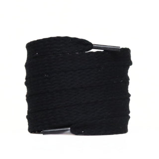 Lacet corde plat 15mm | Noir - Slaace - Laces - 100cm -