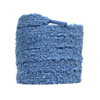 Lacet peluche 15mm | Bleu nuit - Slaace - Laces - 100cm -