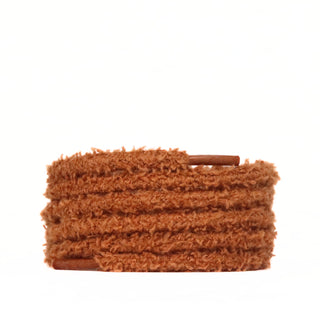 Lacet peluche 7mm | Brique - Slaace - Laces - 1 paire - 100cm